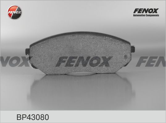 Комплект тормозных колодок, дисковый тормоз FENOX BP43080