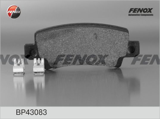 Комплект тормозных колодок, дисковый тормоз FENOX BP43083