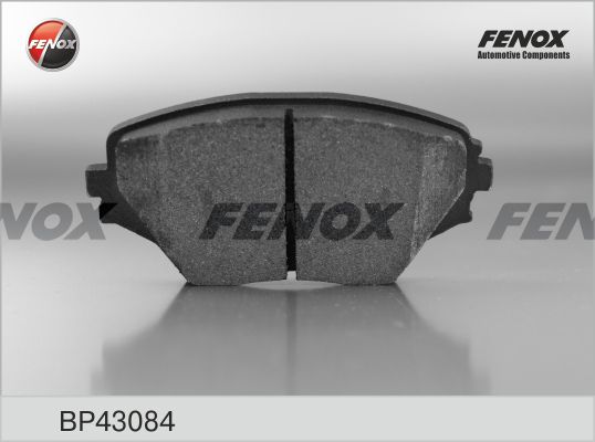 Комплект тормозных колодок, дисковый тормоз FENOX BP43084