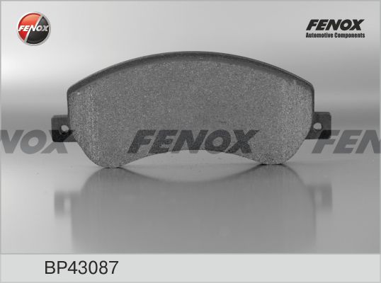Комплект тормозных колодок, дисковый тормоз FENOX BP43087