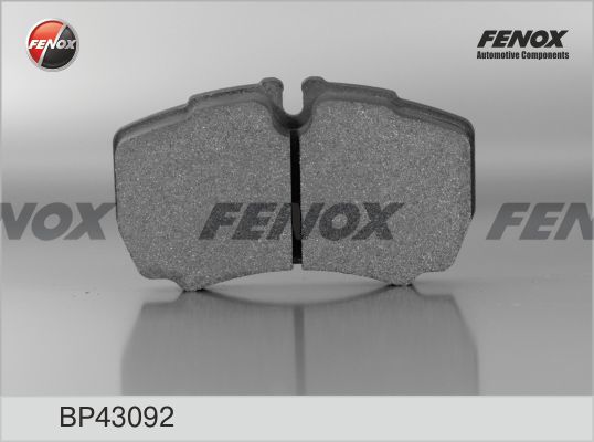 Комплект тормозных колодок, дисковый тормоз FENOX BP43092