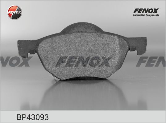 Комплект тормозных колодок, дисковый тормоз FENOX BP43093