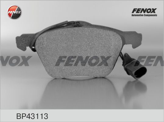Комплект тормозных колодок, дисковый тормоз FENOX BP43113