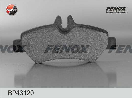 Комплект тормозных колодок, дисковый тормоз FENOX BP43120