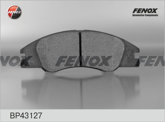 Комплект тормозных колодок, дисковый тормоз FENOX BP43127