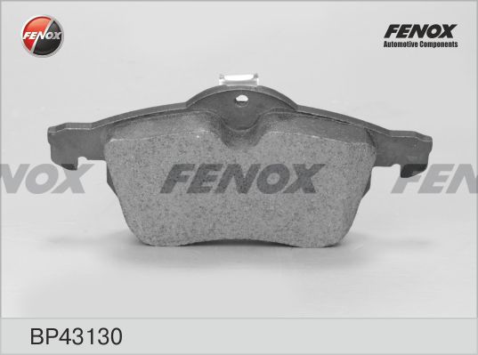Комплект тормозных колодок, дисковый тормоз FENOX BP43130