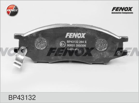 Комплект тормозных колодок, дисковый тормоз FENOX BP43132