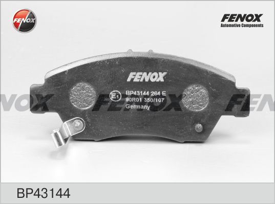 Комплект тормозных колодок, дисковый тормоз FENOX BP43144