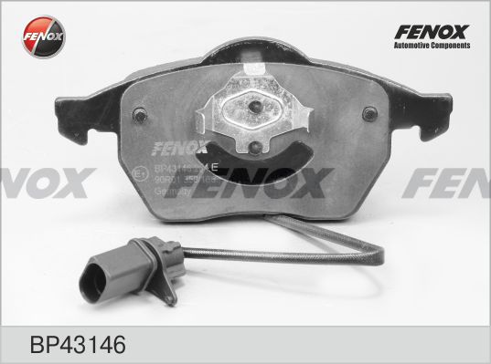 Комплект тормозных колодок, дисковый тормоз FENOX BP43146