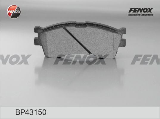 Комплект тормозных колодок, дисковый тормоз FENOX BP43150