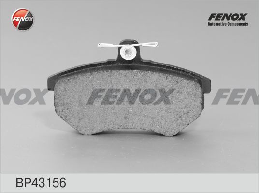 Комплект тормозных колодок, дисковый тормоз FENOX BP43156