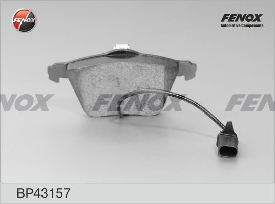 Комплект тормозных колодок, дисковый тормоз FENOX BP43157