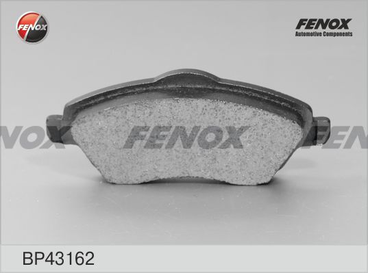 Комплект тормозных колодок, дисковый тормоз FENOX BP43162