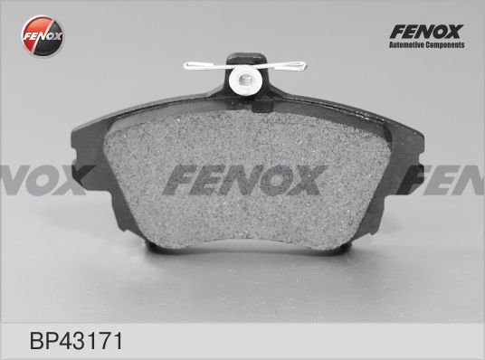 Комплект тормозных колодок, дисковый тормоз FENOX BP43171