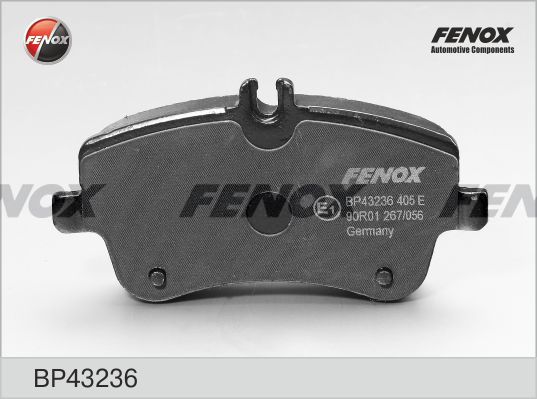 Комплект тормозных колодок, дисковый тормоз FENOX BP43236