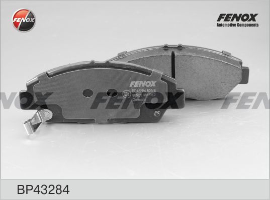 Комплект тормозных колодок, дисковый тормоз FENOX BP43284