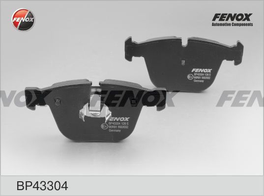 Комплект тормозных колодок, дисковый тормоз FENOX BP43304