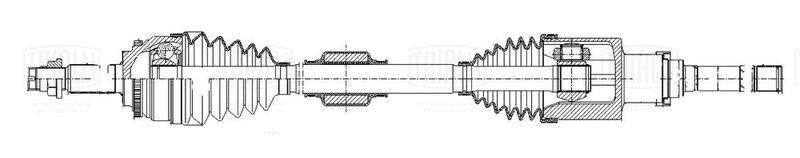 Приводной вал TRIALLI AR2704