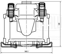 Тормозной суппорт TRIALLI CF202502