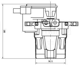 Тормозной суппорт TRIALLI CF204301