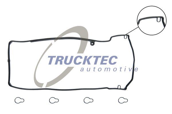 Комплект прокладок, крышка головки цилиндра TRUCKTEC AUTOMOTIVE 0210121