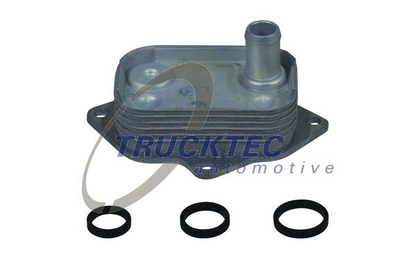 масляный радиатор, двигательное масло TRUCKTEC AUTOMOTIVE 0218065