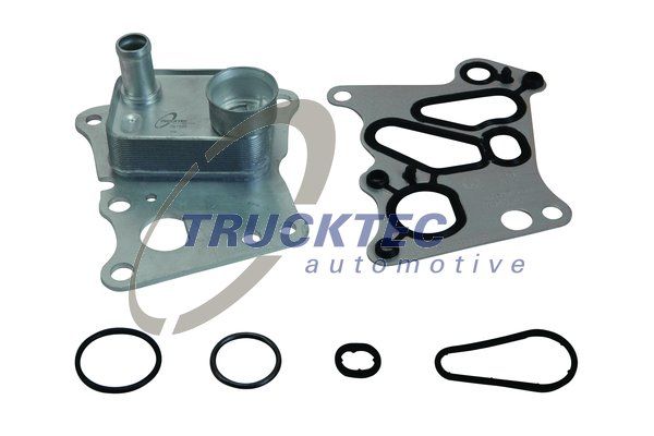 масляный радиатор, двигательное масло TRUCKTEC AUTOMOTIVE 0218143