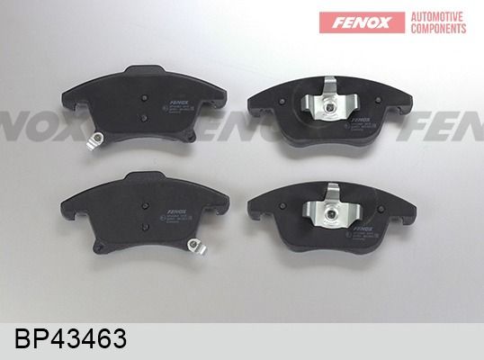 Комплект тормозных колодок, дисковый тормоз FENOX BP43463