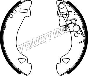Комплект тормозных колодок TRUSTING 034093