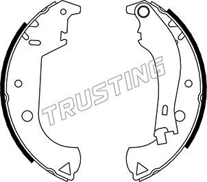 Комплект тормозных колодок TRUSTING 034105Y