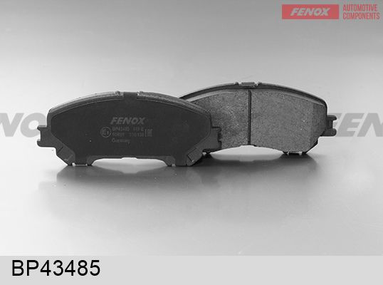Комплект тормозных колодок, дисковый тормоз FENOX BP43485