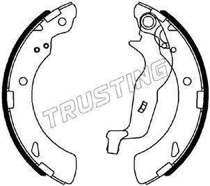 Комплект тормозных колодок TRUSTING 044029