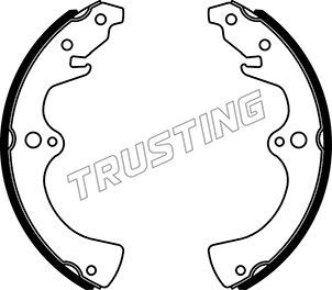 Комплект тормозных колодок TRUSTING 049120