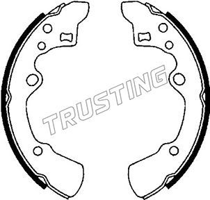 Комплект тормозных колодок TRUSTING 049135