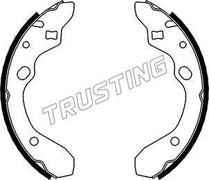 Комплект тормозных колодок TRUSTING 049144