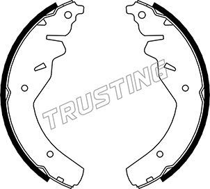 Комплект тормозных колодок TRUSTING 049149