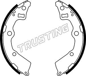 Комплект тормозных колодок TRUSTING 049164