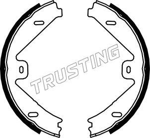 Комплект тормозных колодок, стояночная тормозная система TRUSTING 052137