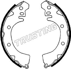 Комплект тормозных колодок TRUSTING 064155