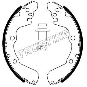 Комплект тормозных колодок TRUSTING 064165