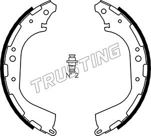 Комплект тормозных колодок TRUSTING 067183
