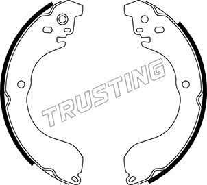 Комплект тормозных колодок TRUSTING 067199