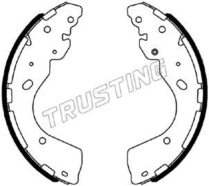 Комплект тормозных колодок TRUSTING 067203