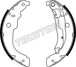 Комплект тормозных колодок TRUSTING 079196