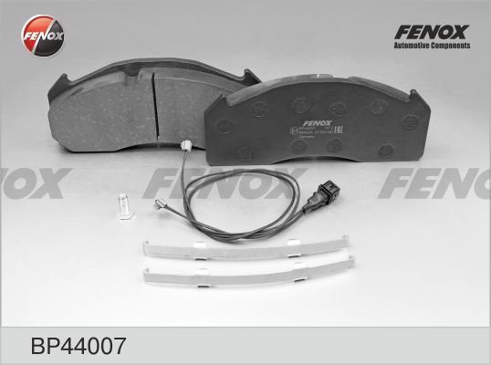 Комплект тормозных колодок, дисковый тормоз FENOX BP44007