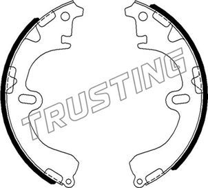 Комплект тормозных колодок TRUSTING 115290