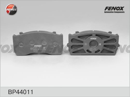Комплект тормозных колодок, дисковый тормоз FENOX BP44011