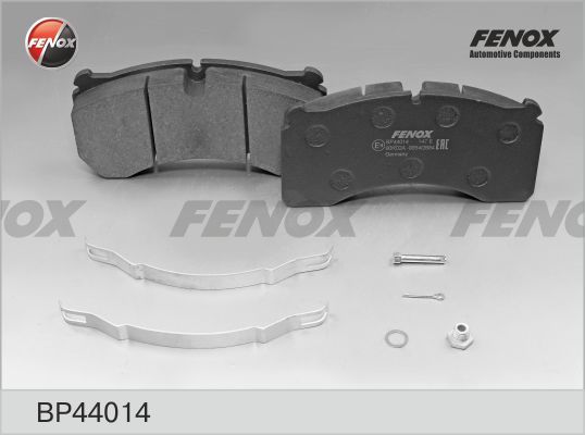 Комплект тормозных колодок, дисковый тормоз FENOX BP44014