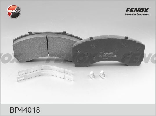 Комплект тормозных колодок, дисковый тормоз FENOX BP44018