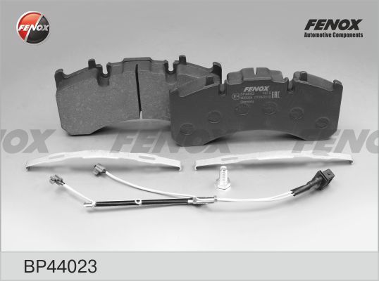 Комплект тормозных колодок, дисковый тормоз FENOX BP44023